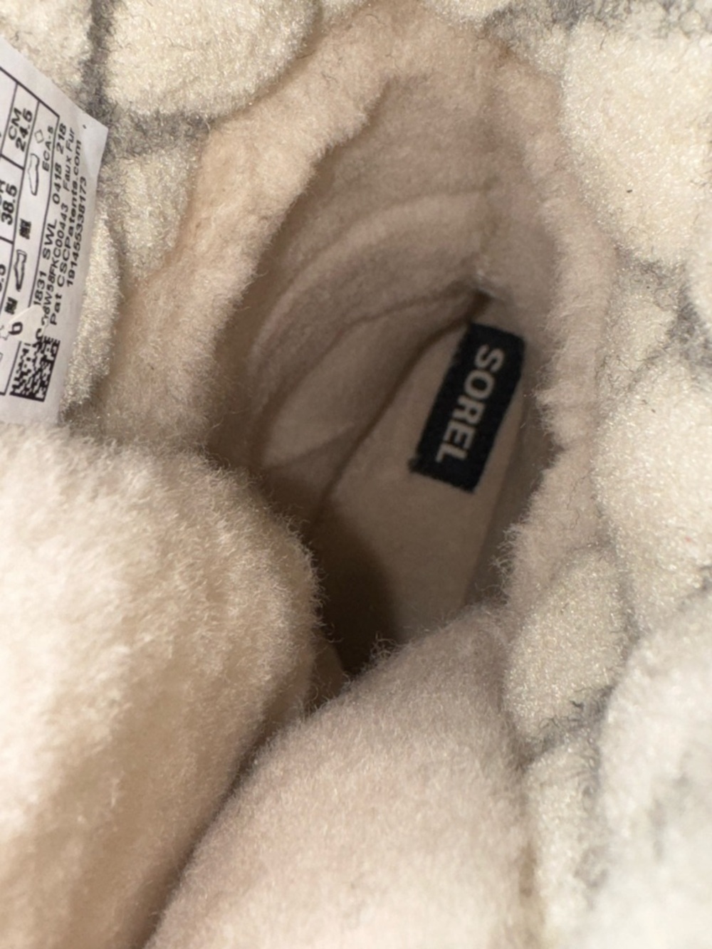SOREL Whistler Tall Snow Boots Camel Brown Size 7.5 EUC - Picture 9 of 12